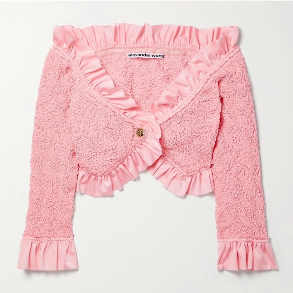 Alexander wang ruffle top